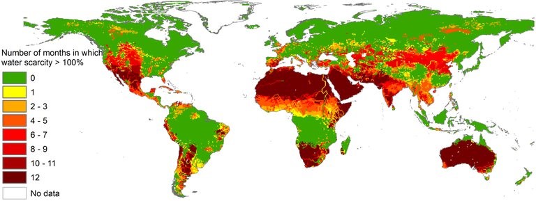 Exhibit 2: Water scarcity across the world