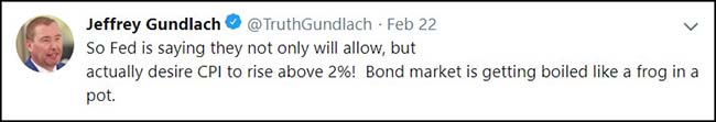 Jeffrey Gundlach Bond Market Tweet