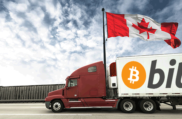 bitcoin canada truckers