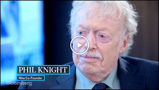 Phil Knight Bloomberg Interview