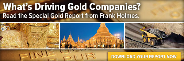 What's Driving Gold Companies? Download the special Gold Report from Frank Holmes