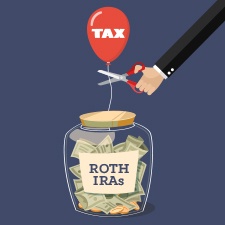 when are Roth IRA distributions tax-free