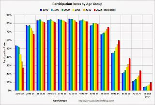 Participation Rate by Age Group