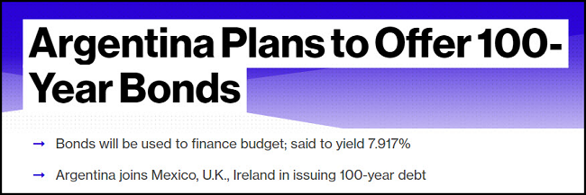 Argentina Bonds Headline